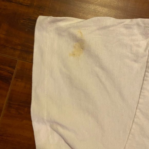 Vintage 1996 Mark Martin #6 Nascar White Graphic Pocket Tee Shirt size Large - Picture 4 of 5